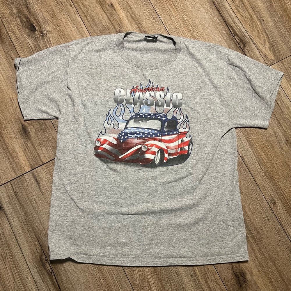 American Classic Canyon River Blues 2004 Short Sleeve Tee Men's Large